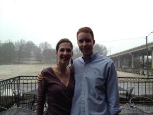 Thomas & his fiancee, Katy